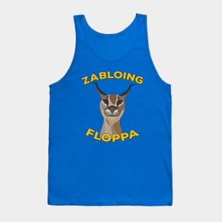 Zabloing Floppa Tank Top